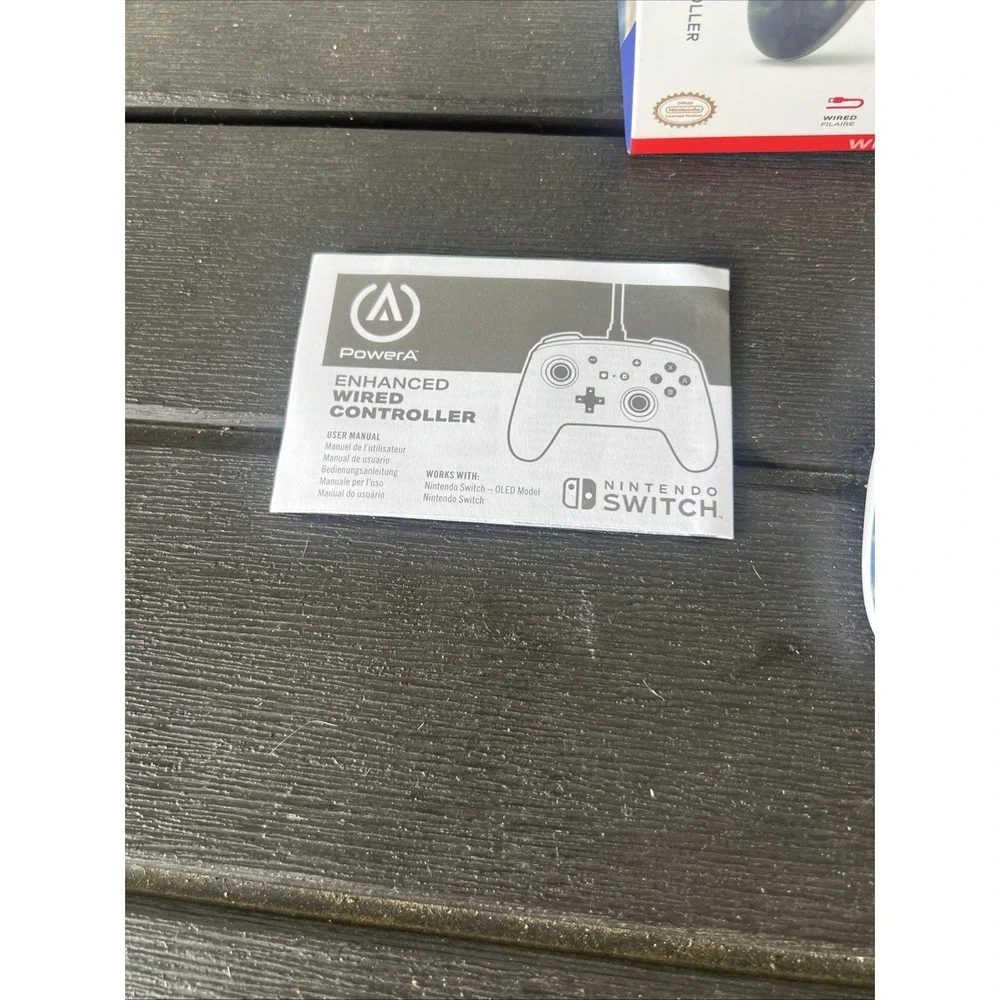 PowerA Nintendo Switch The Legend of Zelda Enhanced Wired Controller Preowned